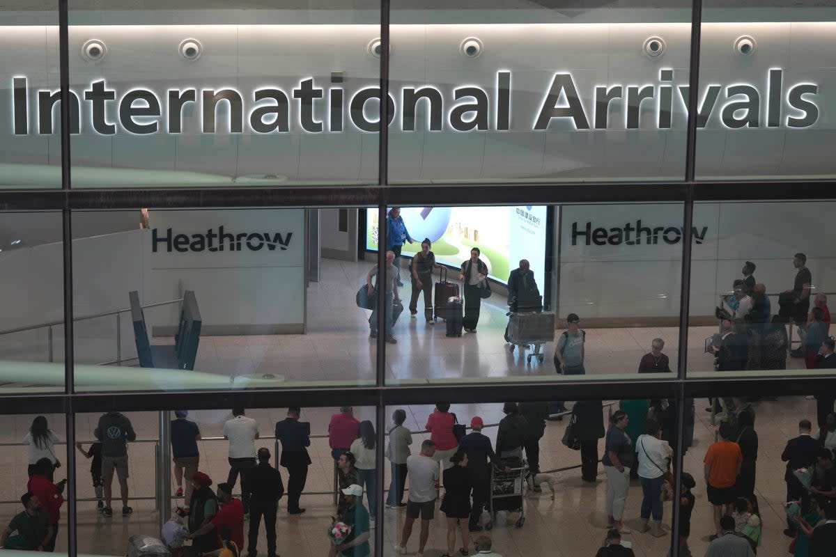 There have already been a series of walkouts at Heathrow this year  (AP)