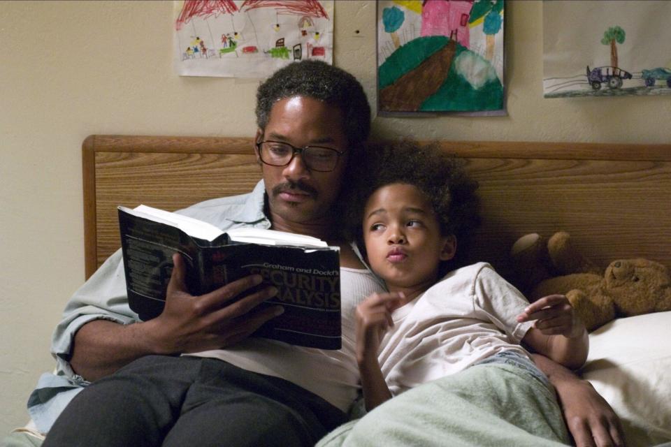 Screenshot from "The Pursuit of Happyness"