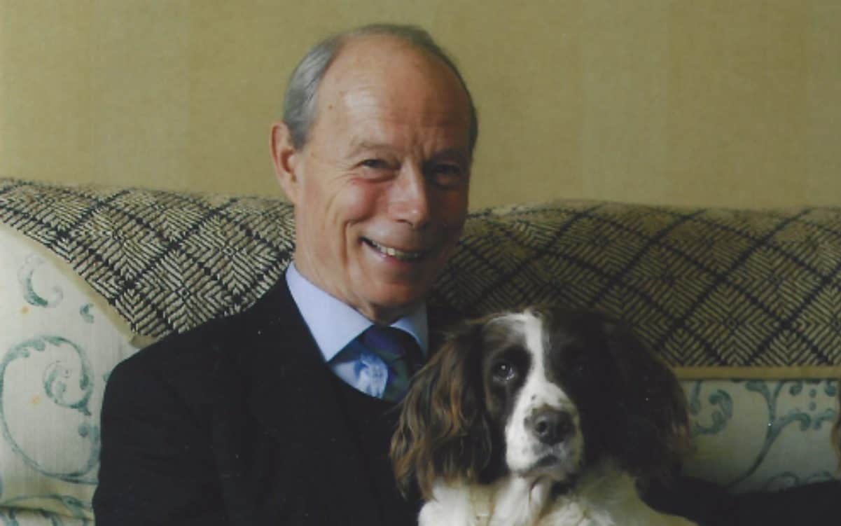 Sir Nigel Broomfield at his home - family