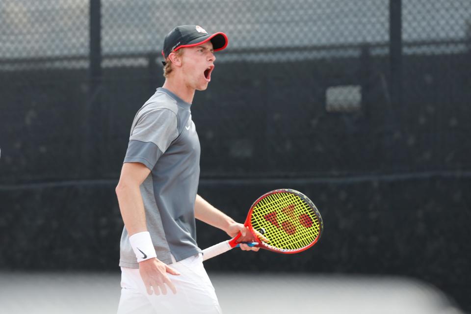 Cannon Kingsley and the Ohio State Buckeyes fell to Virginia 4-0 in the NCAA finals Sunday.