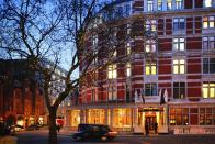 <p>Have a luxurious Christmas city break in London with a stay at the five-star <a href="https://www.booking.com/hotel/gb/the-connaught-mayfair.en-gb.html?aid=1922306&label=christmas-hotels" rel="nofollow noopener" target="_blank" data-ylk="slk:Connaught" class="link ">Connaught</a>. Famous for its vast Christmas tree with 25,000 light bulbs, which annually lights up Mount Street, this place oozes festive cheer. The elegant hotel treats guests to stockings, Christmas Eve carols, a horse-drawn carriage ride through Mayfair and more. A Christmas break is complete with roaring fires and a traditional festive lunch.</p><p><a class="link " href="https://www.booking.com/hotel/gb/the-connaught-mayfair.en-gb.html?aid=1922306&label=christmas-hotels" rel="nofollow noopener" target="_blank" data-ylk="slk:CHECK AVAILABILITY">CHECK AVAILABILITY</a></p>