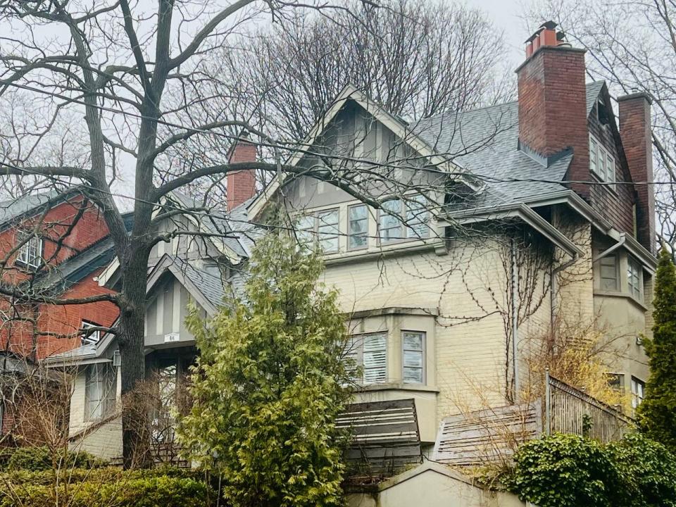 This $5 million house on Woodlawn Avenue West, in the Yonge and St. Clair area was commissioned by Stapleton Caldecott in 1906, a man who some believe held anti-immigrant views. He died there the following year.
