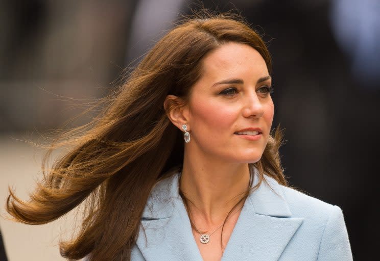 <i>The Duchess of Cambridge gets her glowing skin from one simple product [Photo: PA]</i>