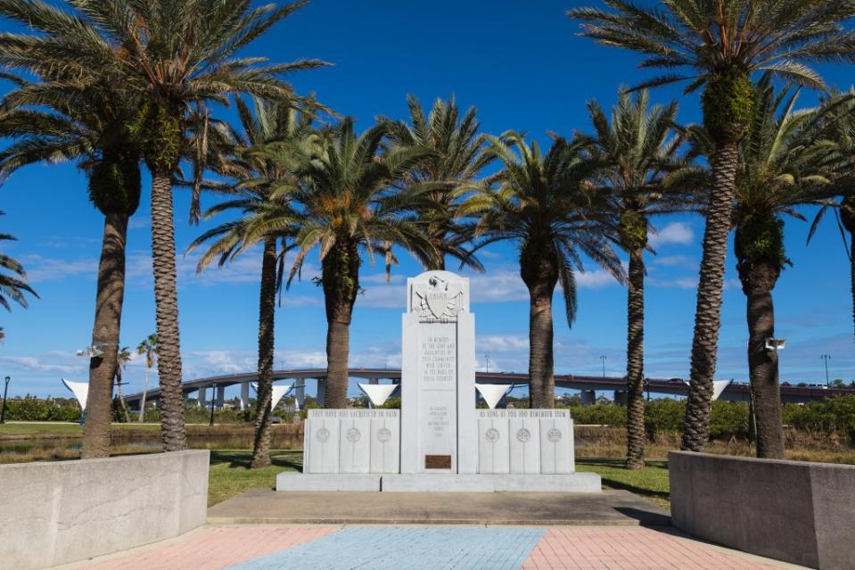 Veterans Memorial in Riverfront Park via Getty Images
