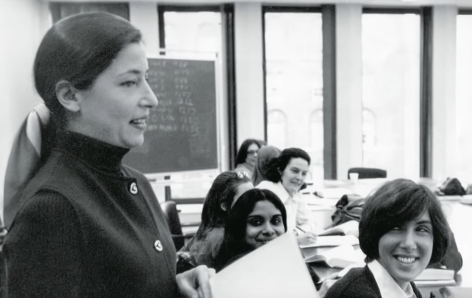 3) She fought for pay equality for herself and her fellow professors