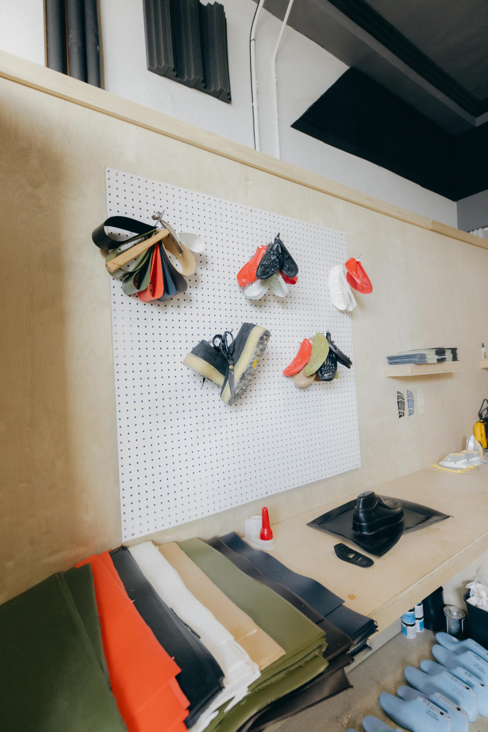 A look inside the Clarks Creates workshop.