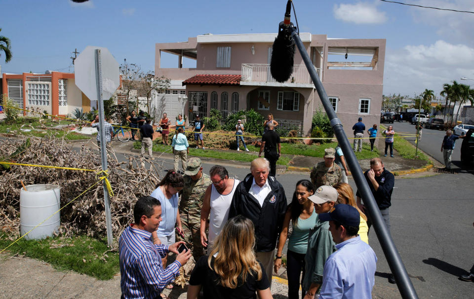 Trump: Puerto Rico no sufre "una catástrofe real"; como la del huracán Katrina