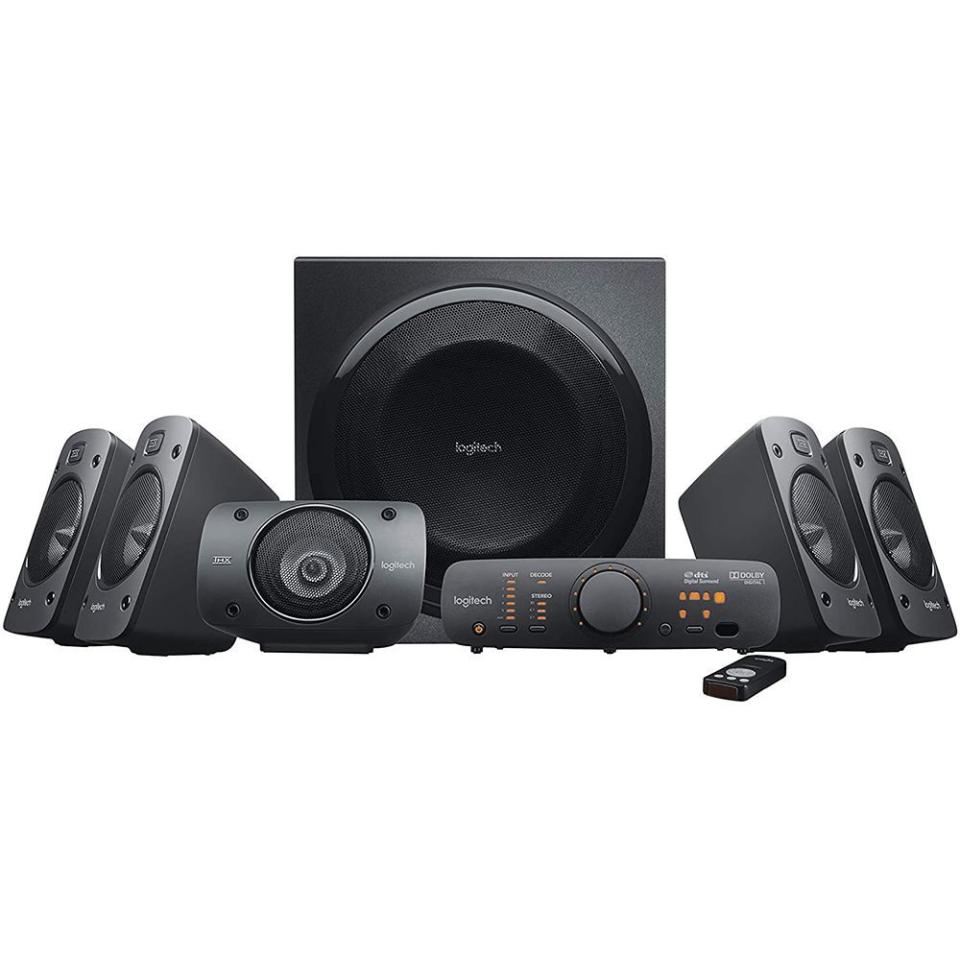 6) Logitech Z906 5.1 Surround Sound Speaker System