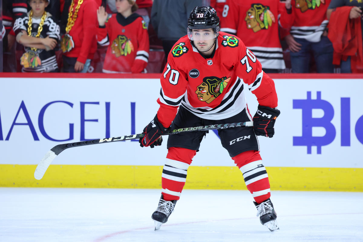 Why Blackhawks sent Cole Guttman to AHL’s Rockford IceHogs