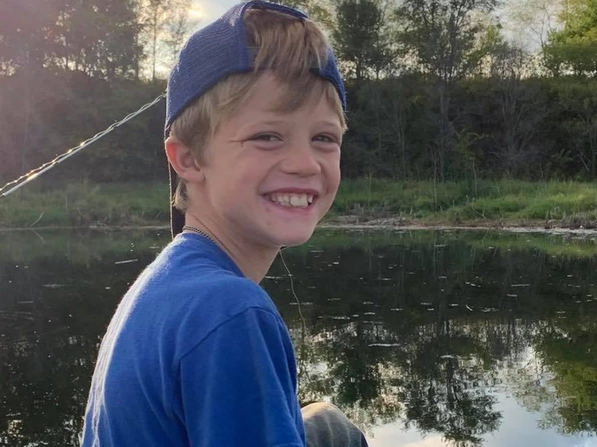 Ricky Lee Sneve, aged 10, who died on Sunday (GoFundMe/RickyEufers)