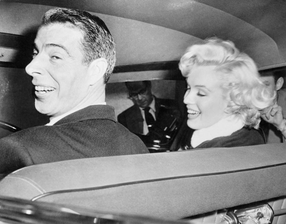 1954: Marilyn Monroe and Joe DiMaggio