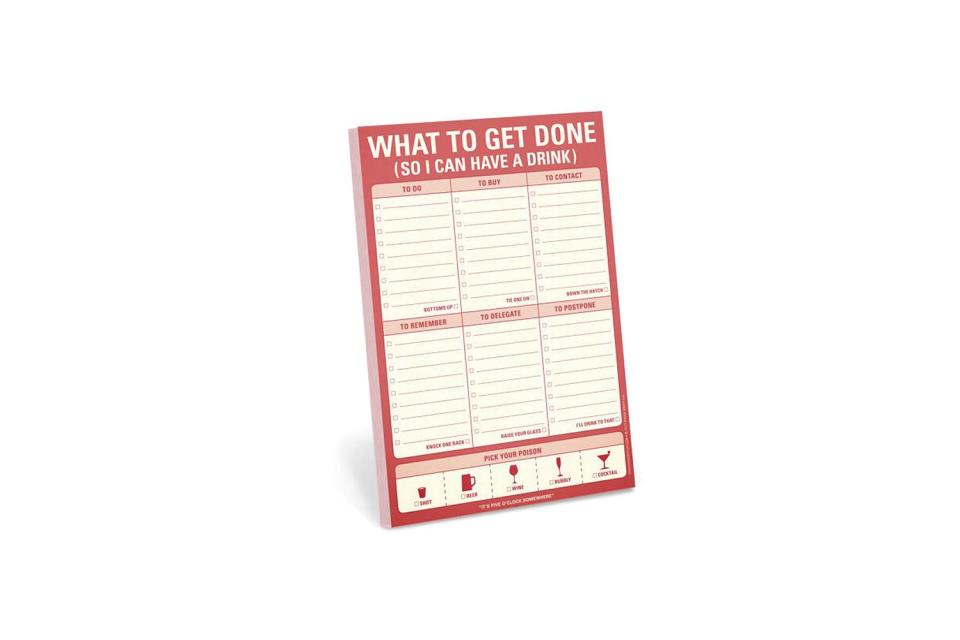 What to Get Done Pad