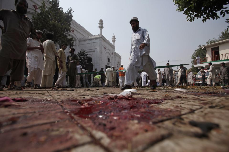 Suicide attack on Pakistani church