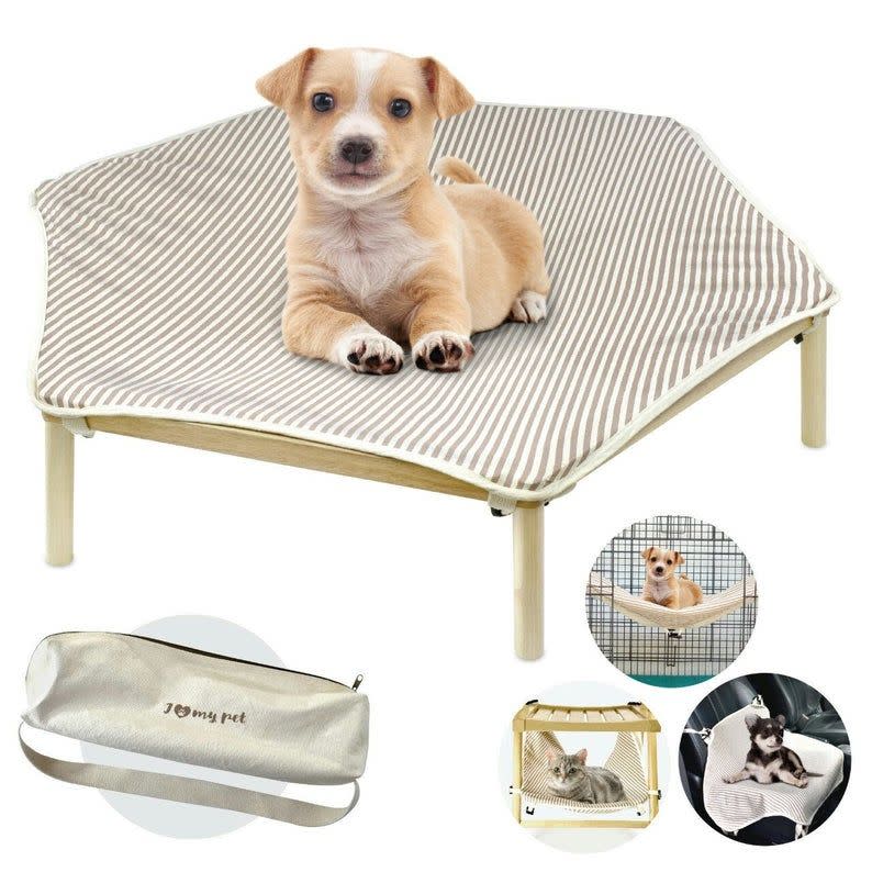 4) Portable Cooling Dog Bed