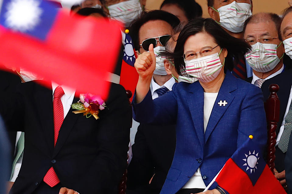 Taiwan: Tsai Ing-wen Speaks On National Day Despite China's Tensions (Ceng Shou Yi / NurPhoto via Getty Images)