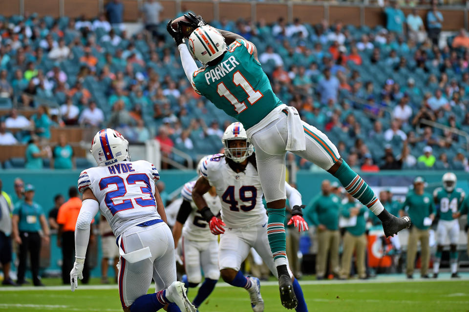 Dolphins face a tough decision over the participation of receiver DeVante Parker