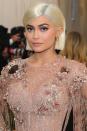 <p>A platinum-blonde wig inspired by Donatella Versace at the 2017 Met Gala.</p>
