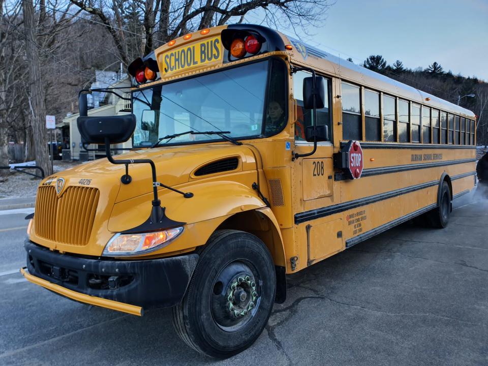 image of a yellow school bus