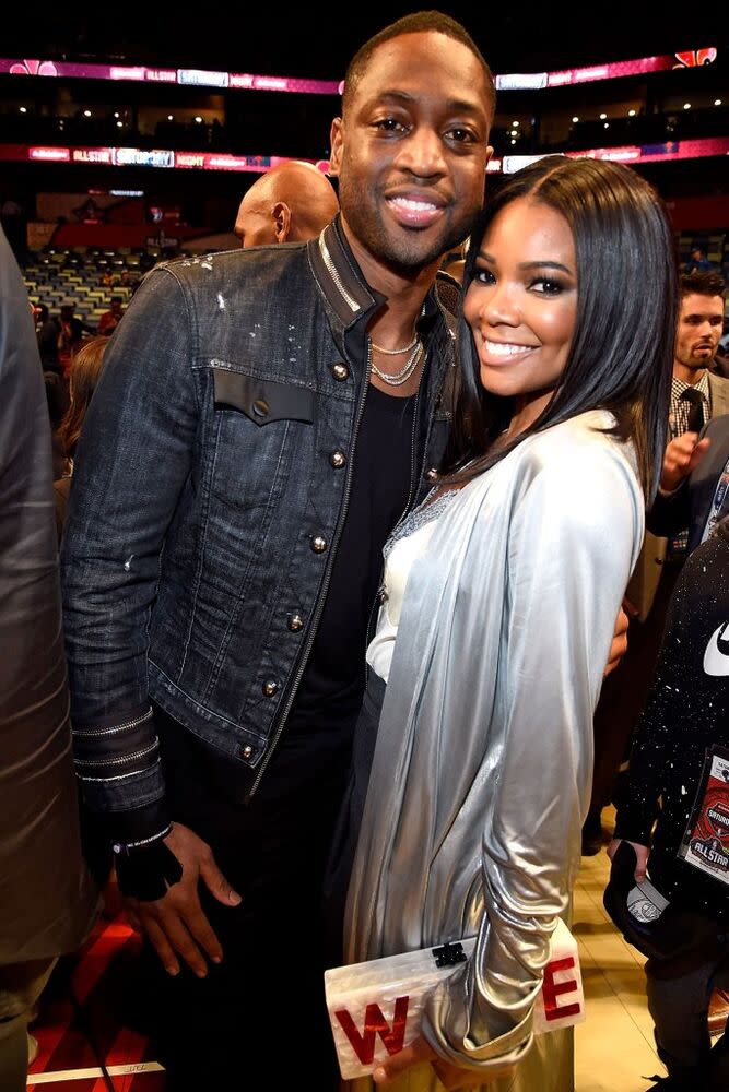 Dwayne Wade and Gabrielle Union | Kevin Mazur/Getty Images