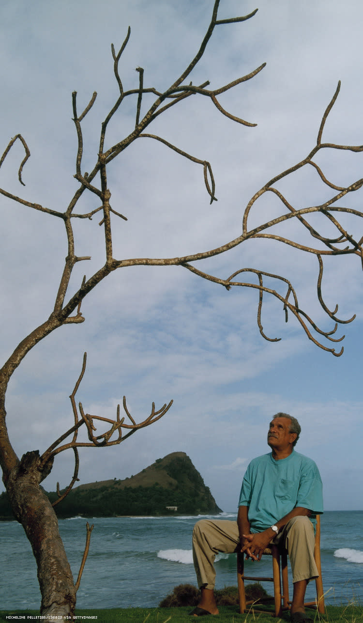 Derek Walcott in Saint Lucia