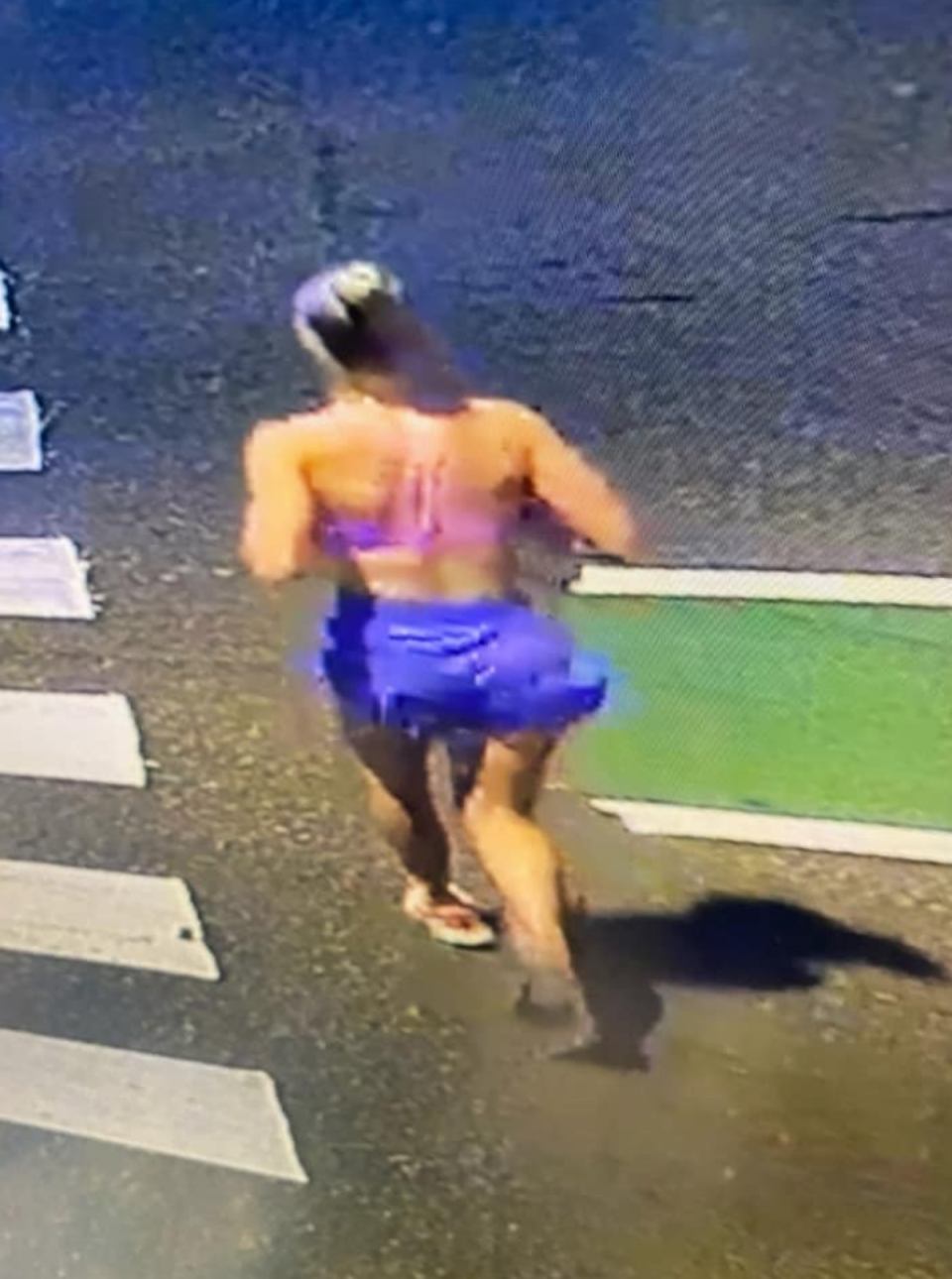 Ms Fletcher was jogging at about 4.20am near the University of Memphis on 2 September when surveillance footage captured the moment a man believed to be Henderson violently forced her into a vehicle (Memphis Police Department)