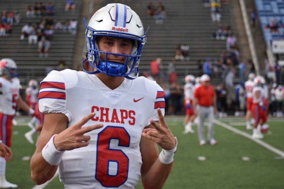 Cade Klubnik led Austin Westlake High School to the Texas 6A Division I state championship as a junior this past season, guiding the Chaparrals to a 14-0 mark while passing for 3,495 yards and 35 touchdowns to pair with 583 rushing yards and 15 touchdowns.