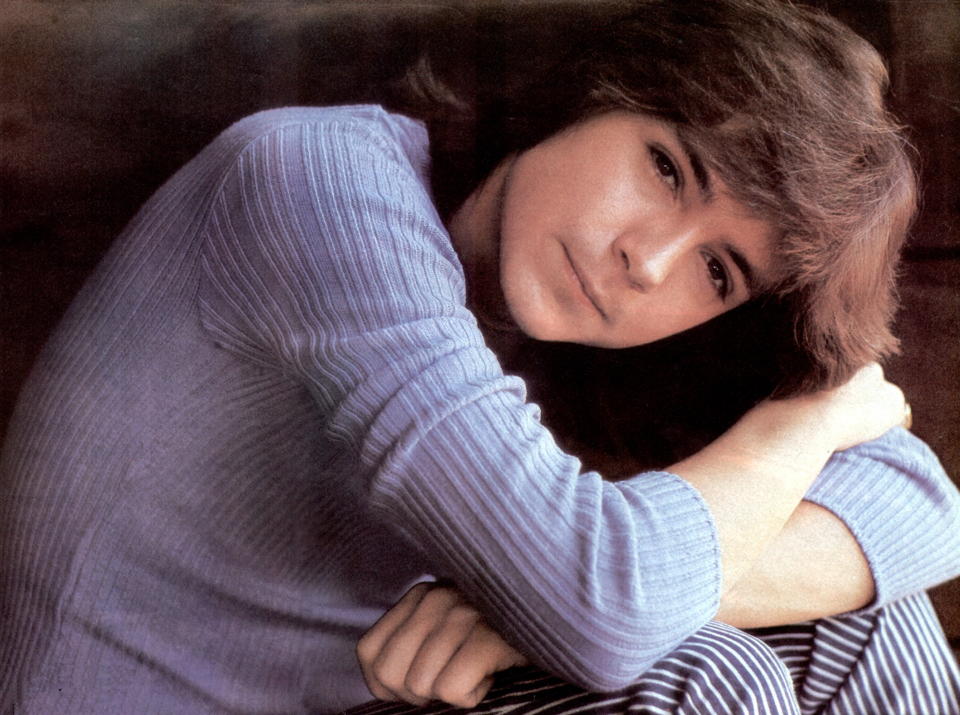 David Cassidy rose to fame on the TV show "The Partridge Family." (Photo: GAB Archive via Getty Images)