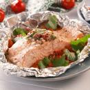 <p> This version takes one of the most beloved, <a href="https://www.delish.com/uk/cooking/recipes/a29482437/tuscan-butter-salmon-recipe/" rel="nofollow noopener" target="_blank" data-ylk="slk:Tuscan Butter Salmon;elm:context_link;itc:0;sec:content-canvas" class="link ">Tuscan Butter Salmon</a>, and makes it foil pack friendly! Trust us, you're gonna want to add this to your daily rotation.</p><p>Get the <a href="https://www.delish.com/uk/cooking/recipes/a35761833/tuscan-butter-salmon-foil-packs-recipe/" rel="nofollow noopener" target="_blank" data-ylk="slk:Tuscan Butter Salmon Foil Packs;elm:context_link;itc:0;sec:content-canvas" class="link ">Tuscan Butter Salmon Foil Packs</a> recipe.</p>