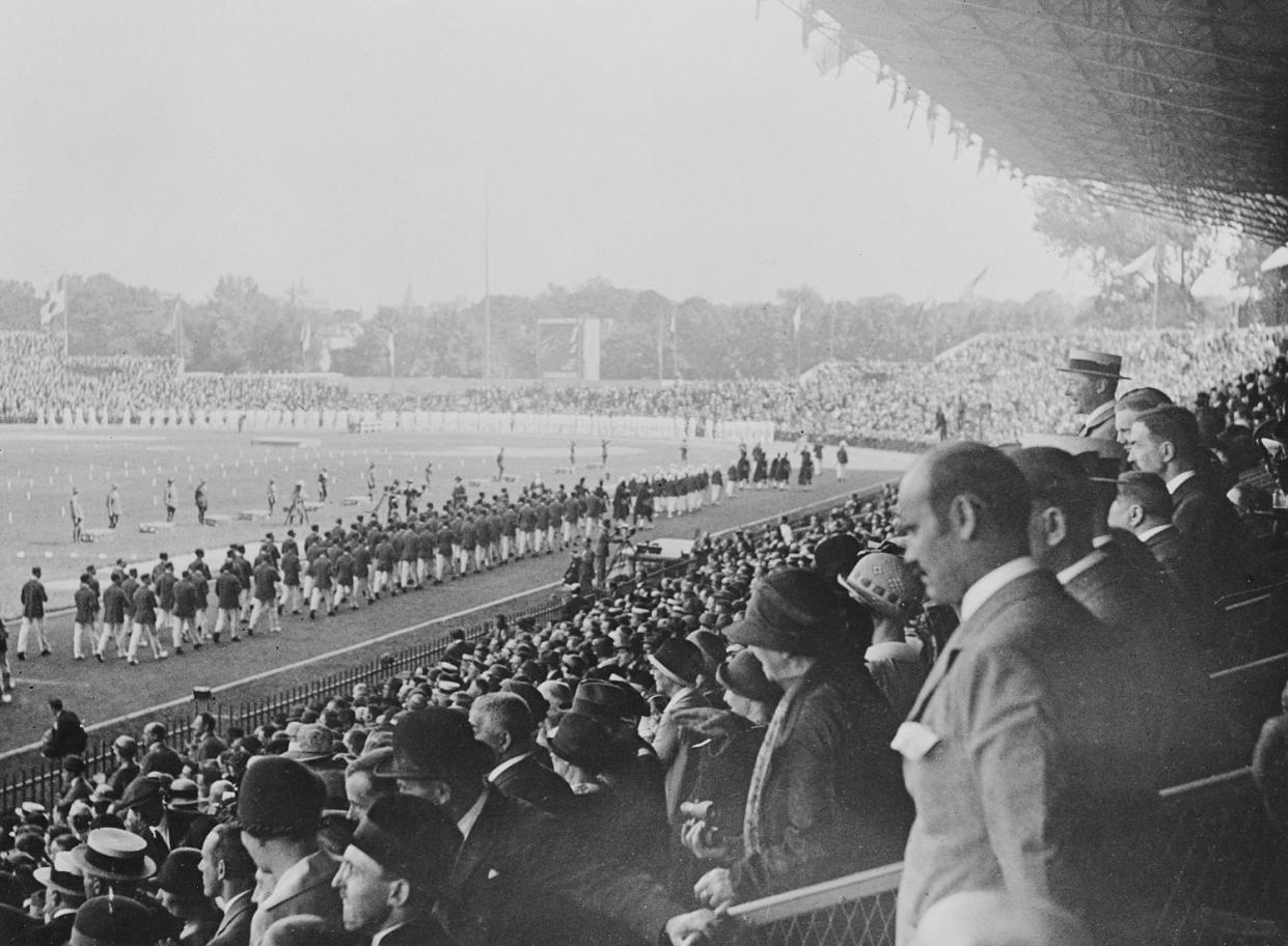 VIII Summer Olympics Opening Ceremony (Topical Press Agency / Hulton Archive)