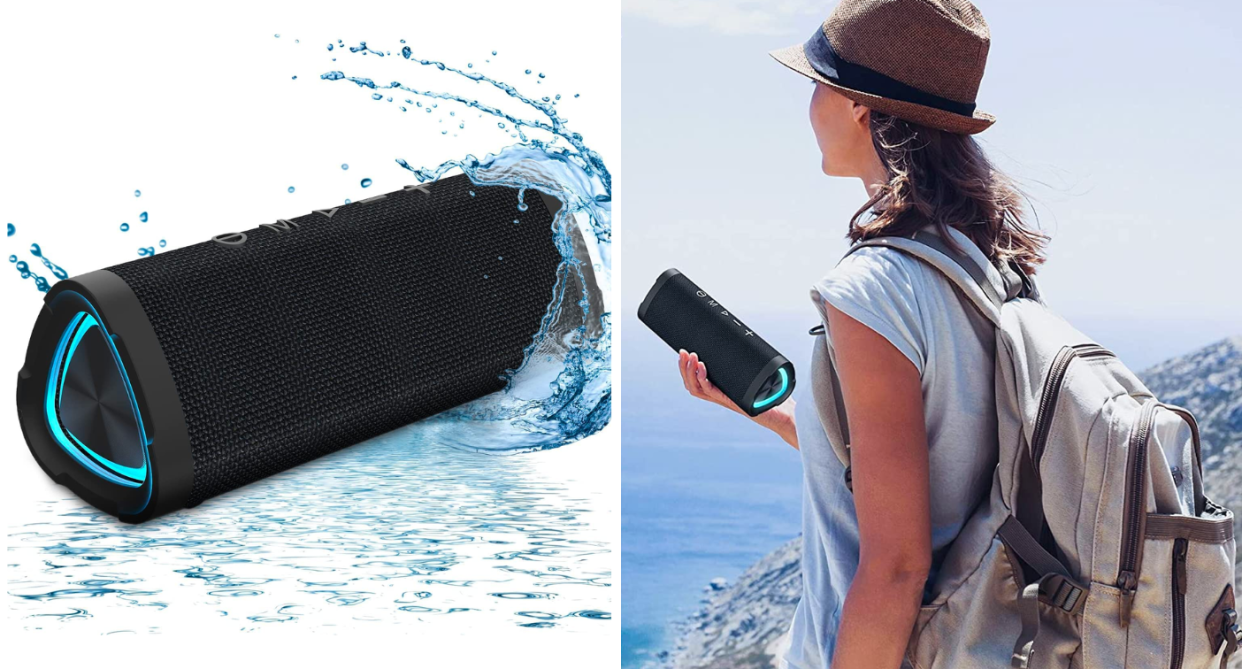Save 75% on a Bluetooth speaker and more Amazon Canada weekend deals. Images via Amazon.