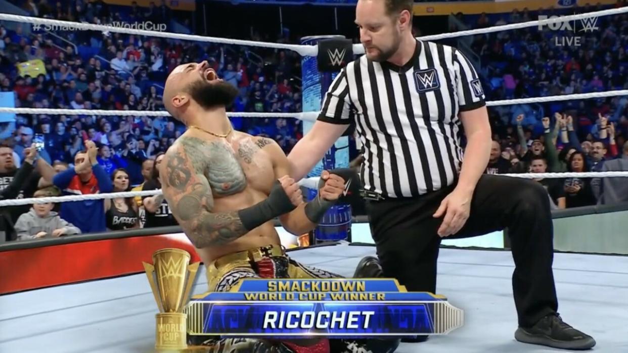 Ricochet Wins SmackDown World Cup, Earns Intercontinental Title Shot On 12/2 WWE SmackDown