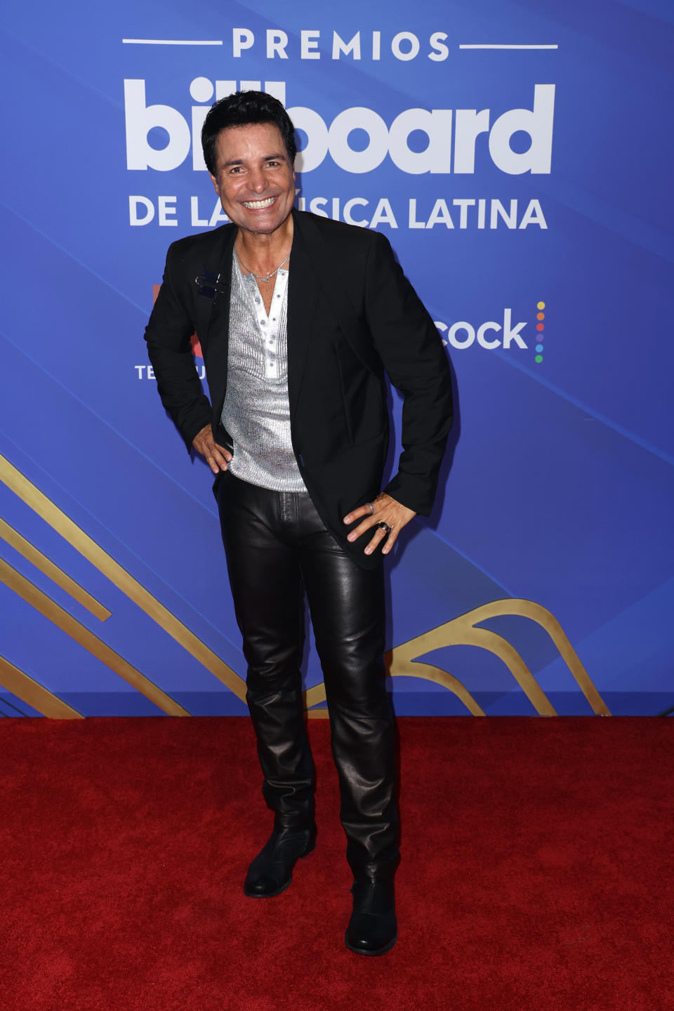 Chayanne en los Premios Billboard Latinos en Watsco Center en Coral Gables, FL septiembre 29, 2022 -- (Photo by: John Parra/Telemundo via Getty Images)