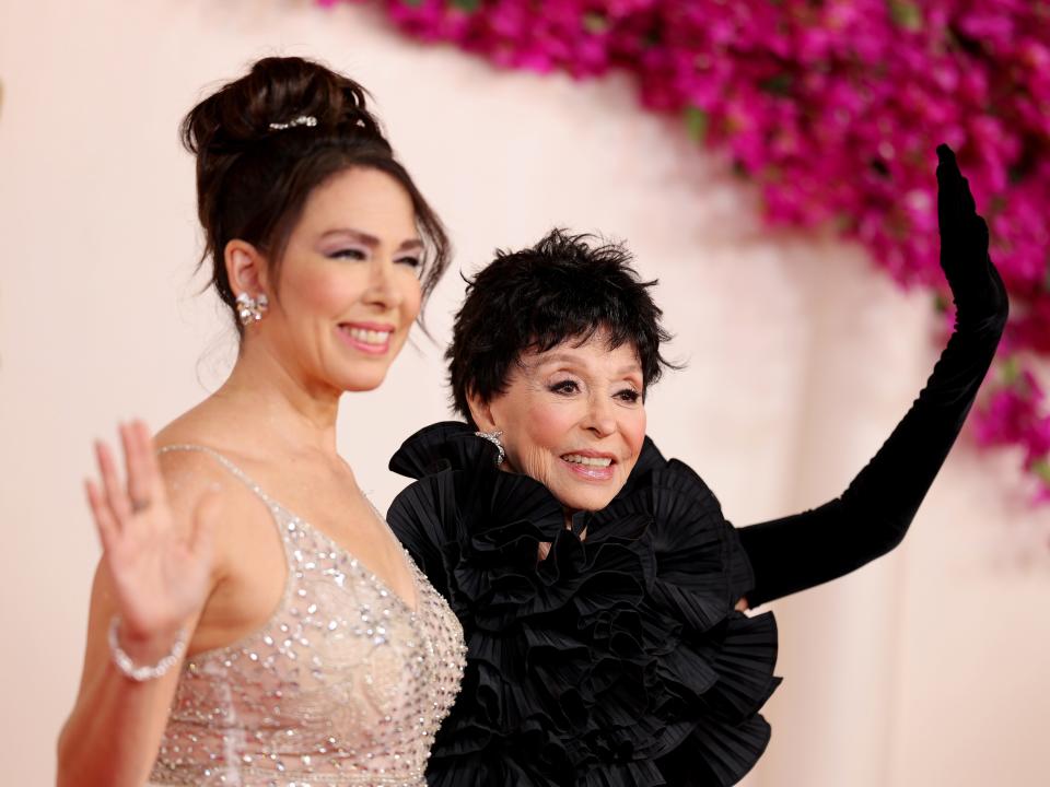 Rita Moreno and her daughter Fernanda Luisa Gordon.