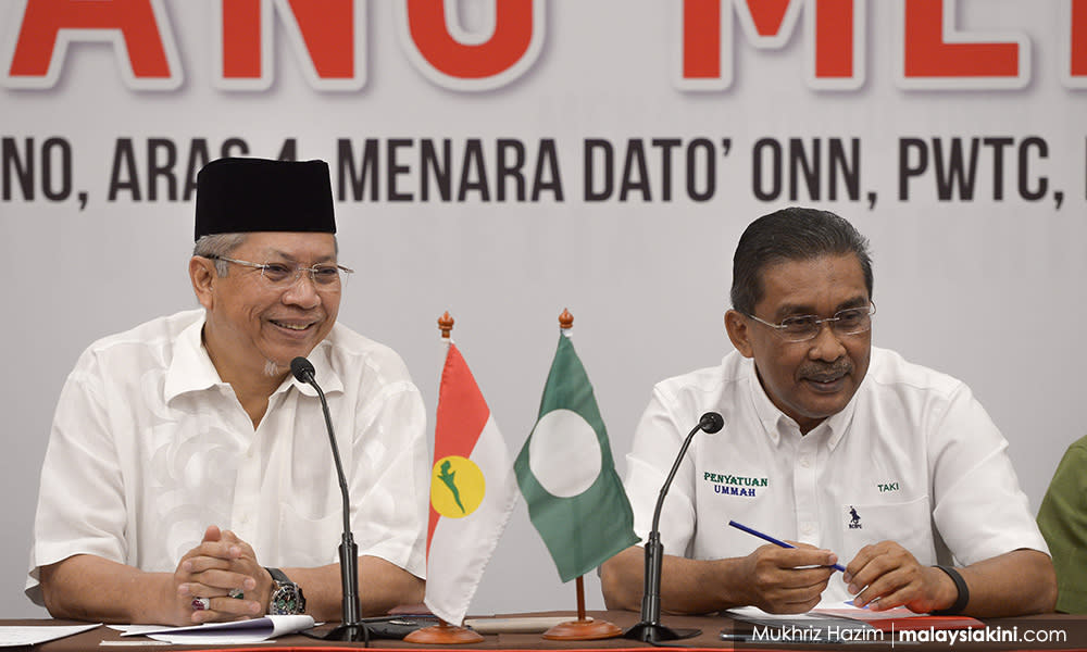 Muafakat to be formalised, sans Bersatu