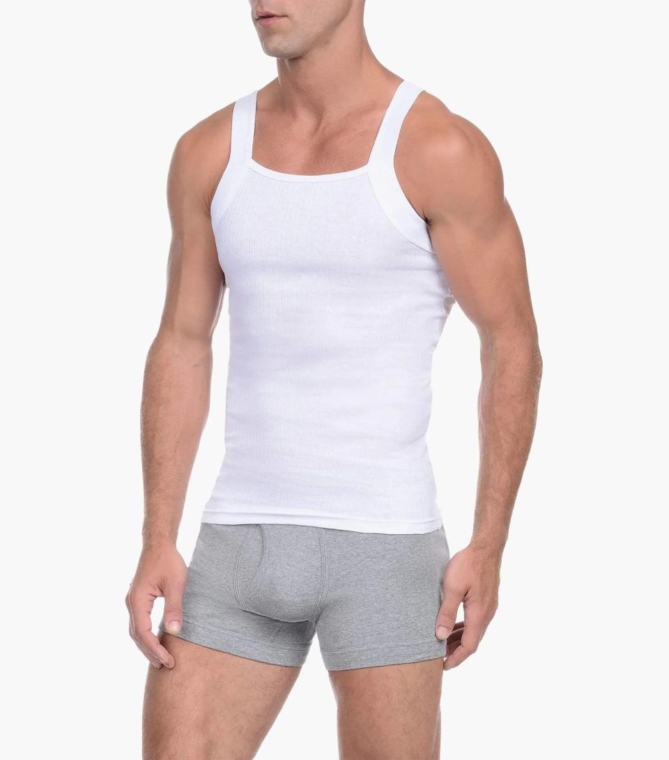 <p><a href="https://go.redirectingat.com?id=74968X1596630&url=https%3A%2F%2F2xist.com%2Fproducts%2Fessential-cotton-square-cut-tank-2-pack-wht&sref=https%3A%2F%2Fwww.menshealth.com%2Fstyle%2Fg26434644%2Fbest-undershirts-for-men%2F" rel="nofollow noopener" target="_blank" data-ylk="slk:Shop Now;elm:context_link;itc:0;sec:content-canvas" class="link ">Shop Now</a></p><p>Essential Cotton Square-Cut Tank 2-Pack</p><p>2xist.com</p><p>$24.50</p>