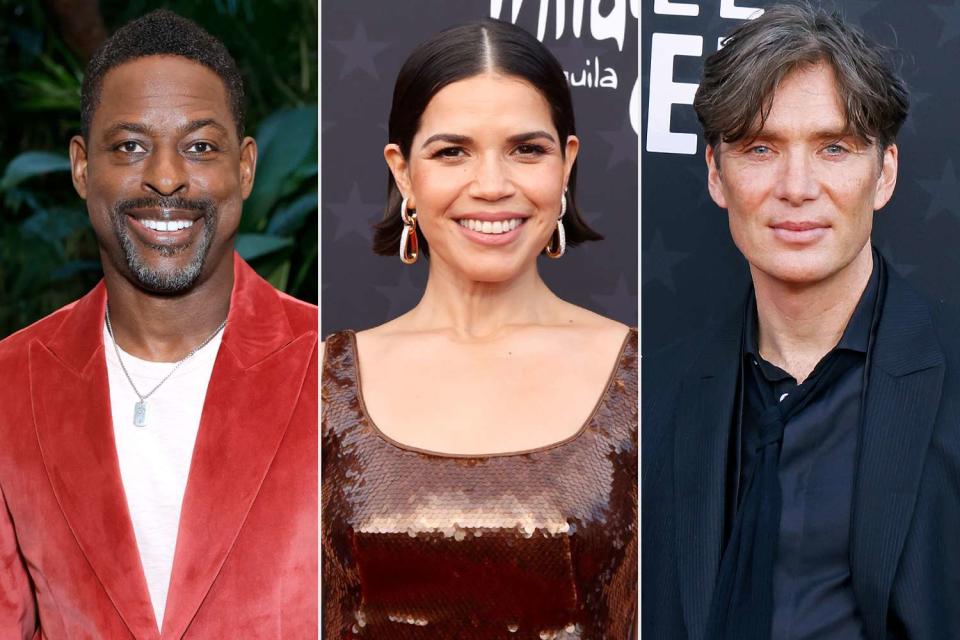 <p>Stefanie Keenan/Getty; Amy Sussman/WireImage; Taylor Hill/FilmMagic</p> Sterling K. Brown, America Ferrera and Cillian Murphy 