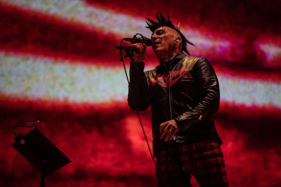 Maynard James Keenan performs with Tool at Gila River Arena in Glendale on Oct. 23, 2019.