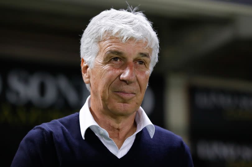 Atalanta boss Gian Piero Gasperini