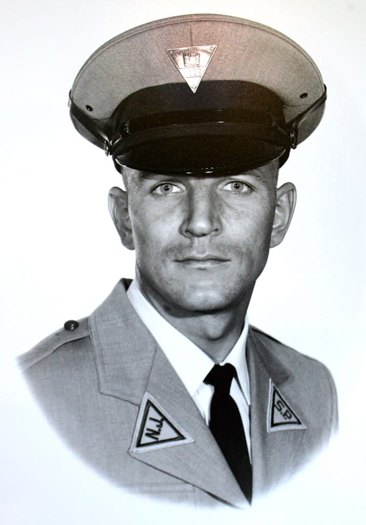 New Jersey State Trooper Werner Foerster was killed during a stop on the New Jersey Turnpike in 1973. AP