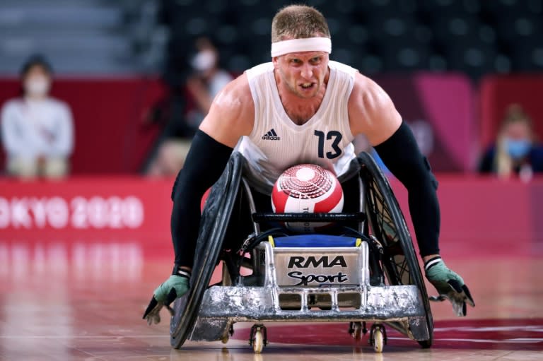 Aaron Phipps at the 2020 Tokyo Paralympics (Behrouz MEHRI)