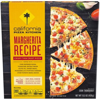 8) California Pizza Kitchen Crispy Thin Crust Margherita Pizza