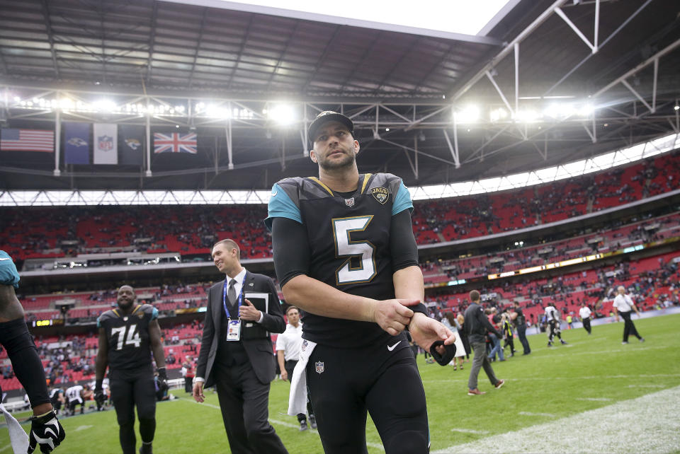 The Jacksonville Jaguars will again be playing a home game in London in 2018. (AP)