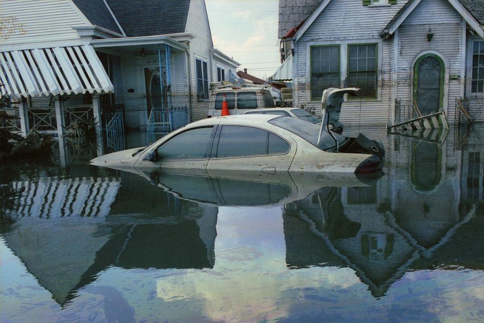 Frank Stewart (b. 1949); Katrina’s Houses I, 2006; chromogenic print; collection of the artist.