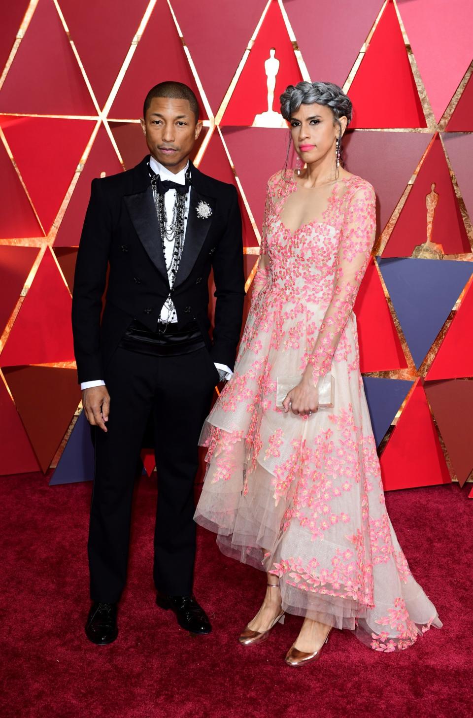 Pharrell Williams and Mimi Valdes