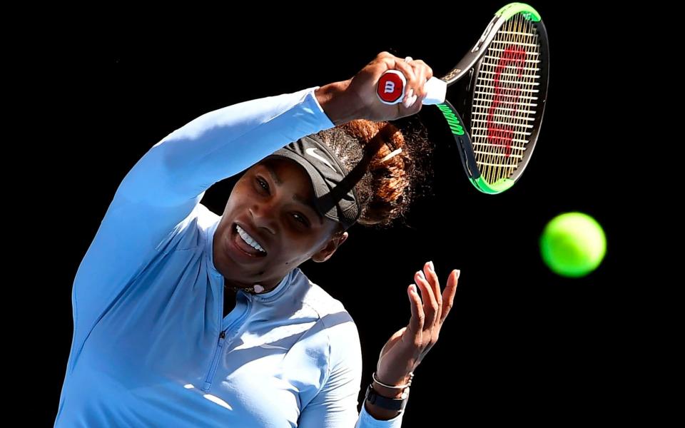 Serena Williams is in action on Tuesday - AFP