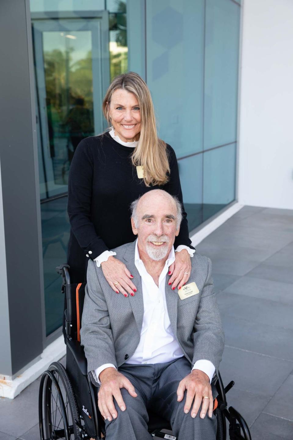 Beth and Steve Elgort, co-founders of the locally based Mind, Music and Movement Foundation for Neurological Disorders.