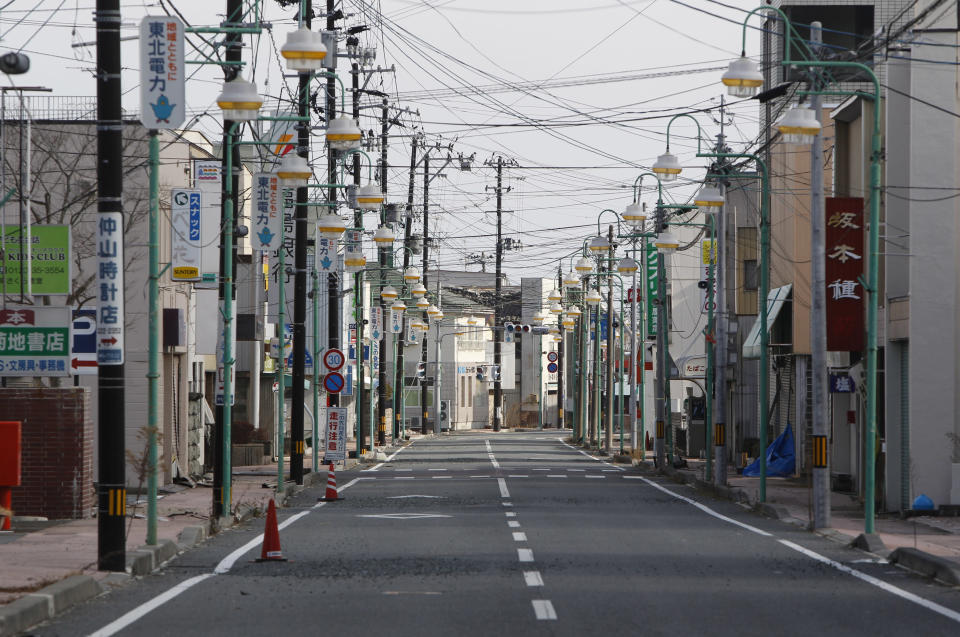 Tsunami ghost town