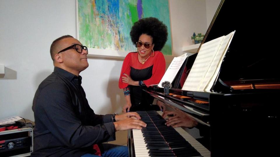 Cuban music icons Aymée Nuviola and Gonzalo Rubalcaba will perform at the Bayfront Jazz Festival on April 30-May 1, 2021.
