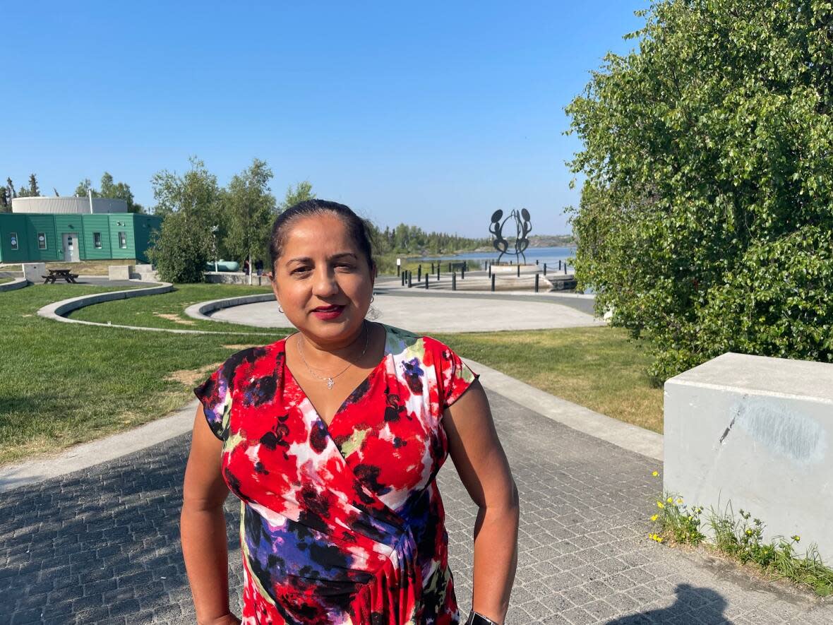 Dr. Kami Kandola, the territory's chief public health officer, reflected this week on the last two years of guiding the N.W.T. through the pandemic. (Loren McGinnis/CBC - image credit)