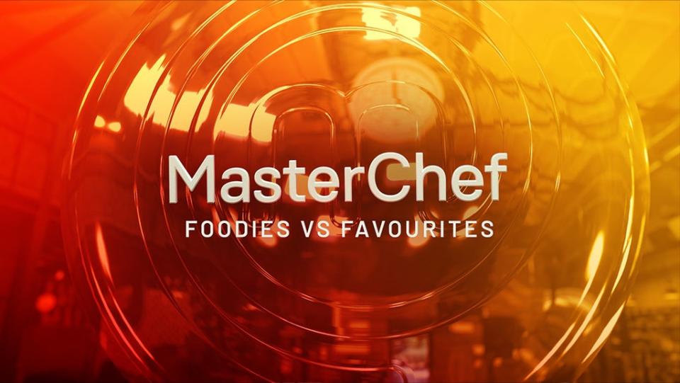 MasterChef: Foodies vs Favourites logo. Photo: Channel 10.